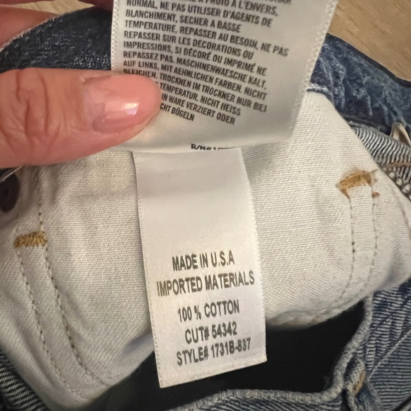 EUC Citizens of Humanity Charlotte high rise straight, SZ 25 - Picture 16 of 16